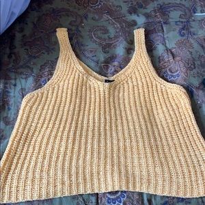 knit tank top